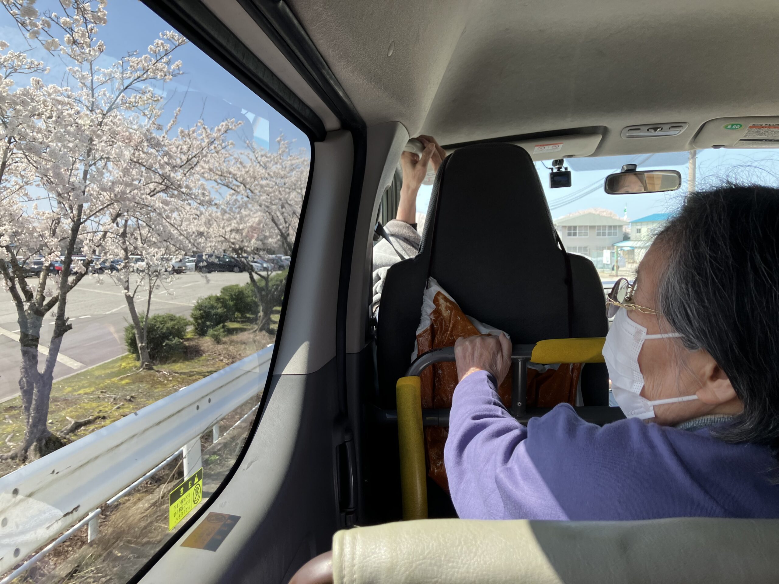 4月の行事　お花見ドライブ