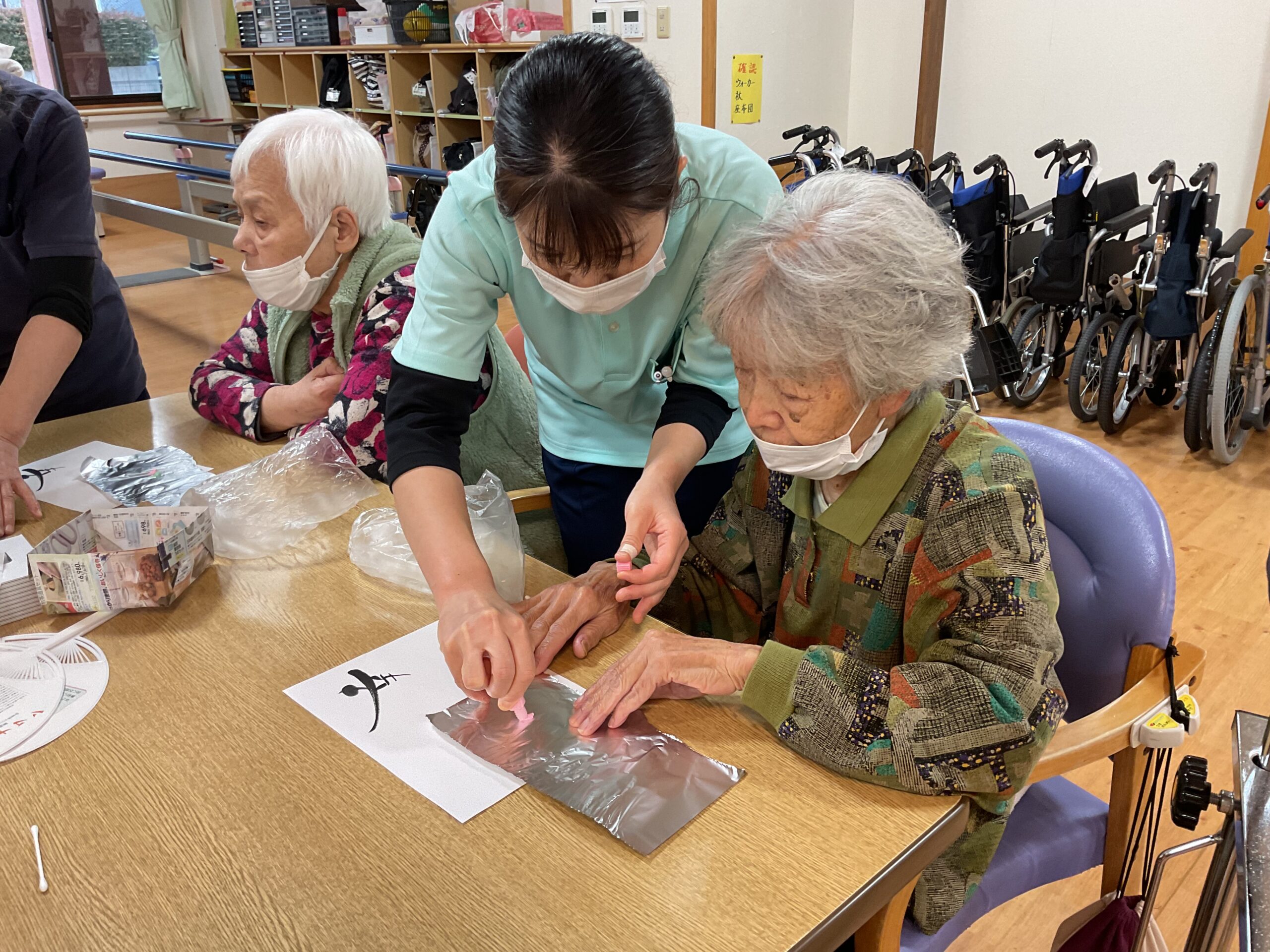 全体作品・個人作品作りしました😊