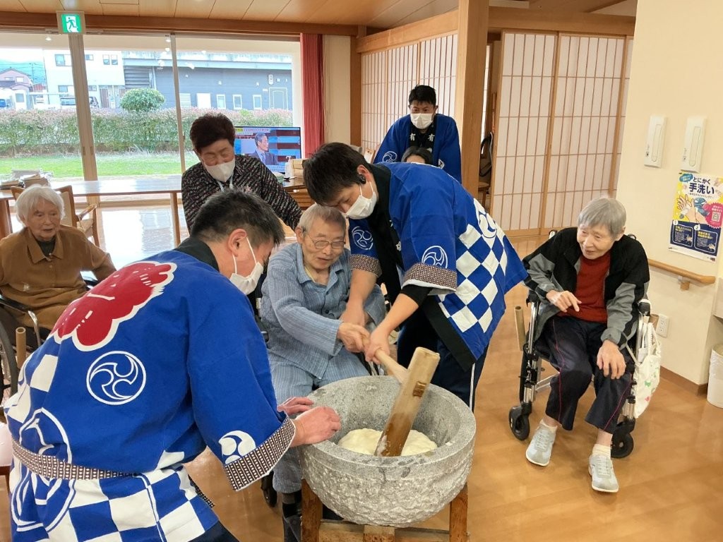 餅つき会を実施！