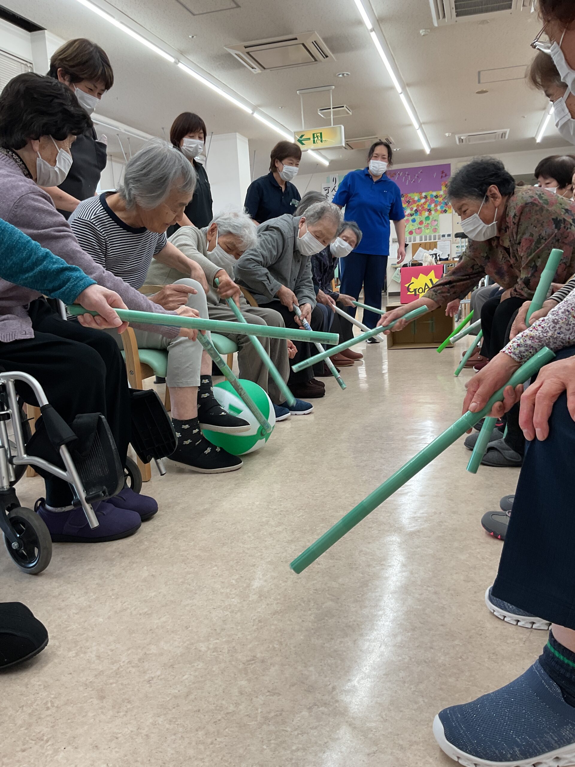 スティックサッカーゲーム